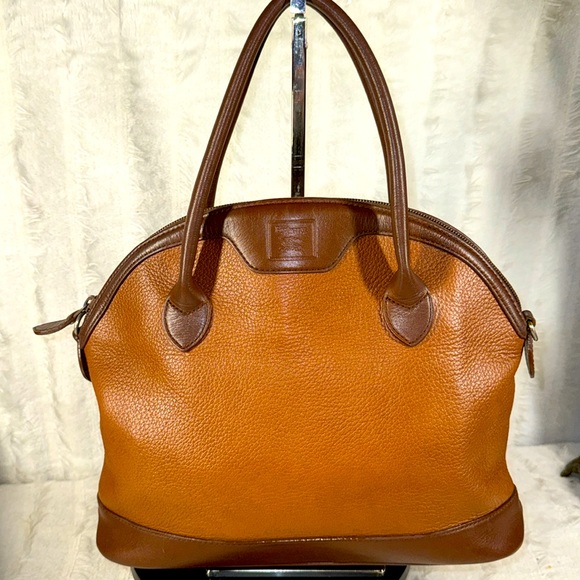 Burberry's Leather Dome Convertible Shoulder Bag - Picture 1 of 14